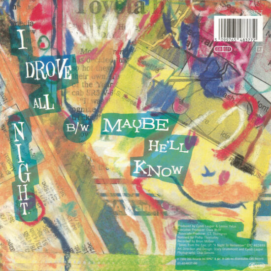 Cyndi Lauper - I Drove All Night