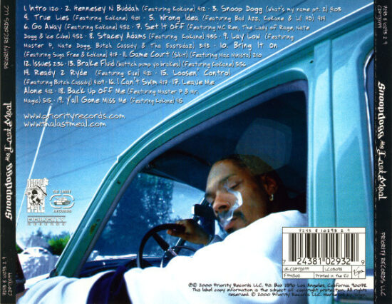 Snoop Dogg - Tha Last Meal