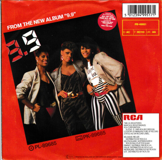 9.9 - All Of Me For All Of You / Little Bitty Woman