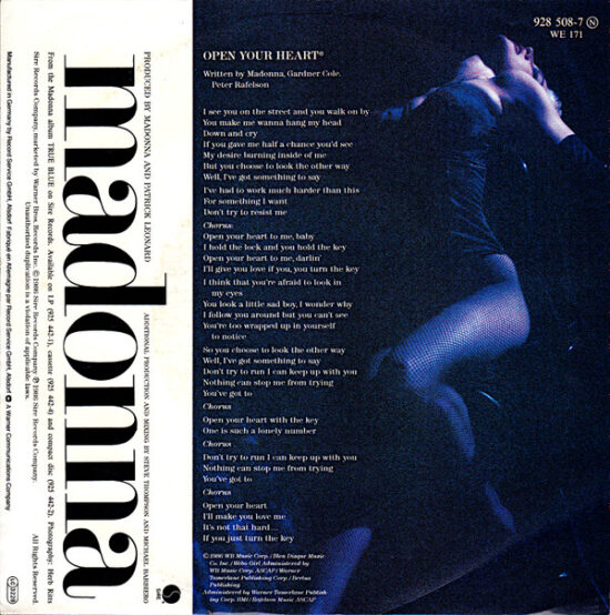 Madonna - Open Your Heart