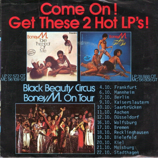 Boney M. - Belfast / Plantation Boy