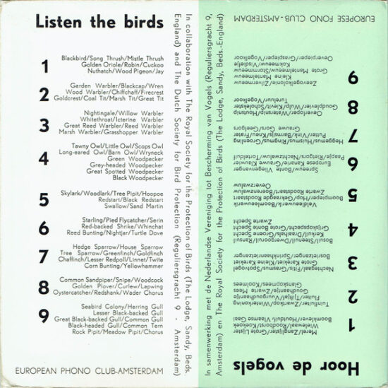 Hans A. Traber - Listen The Birds 3 = Hoor De Vogels 3