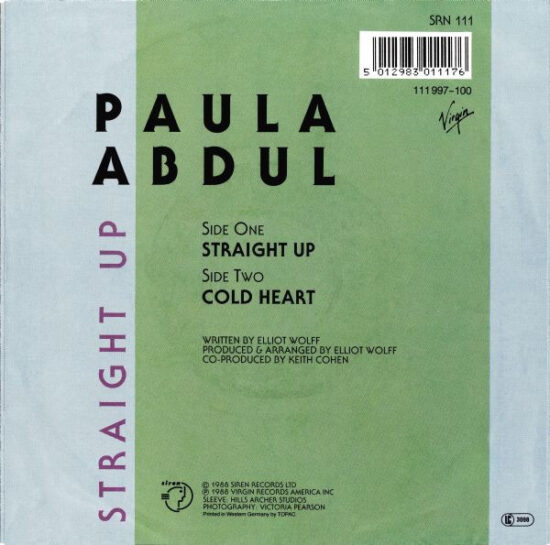 Paula Abdul - Straight Up