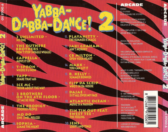 Various - Yabba-Dabba-Dance! 2