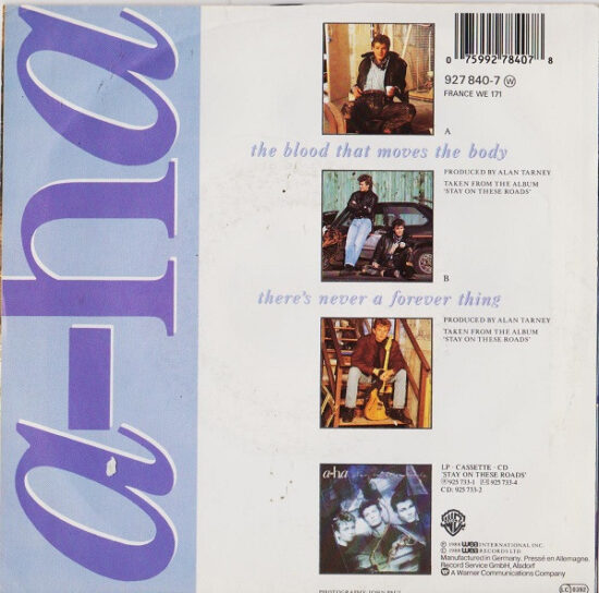 a-ha - The Blood That Moves The Body