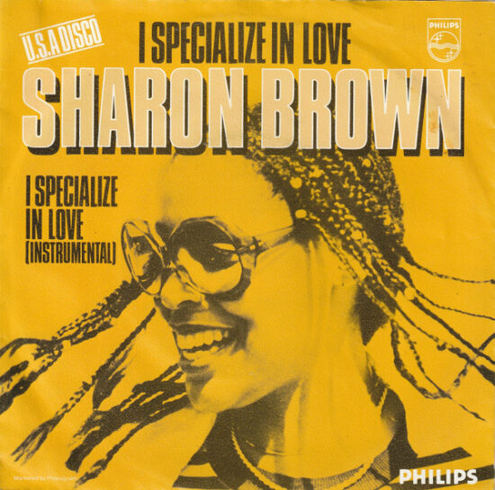 Sharon Brown - I Specialize In Love