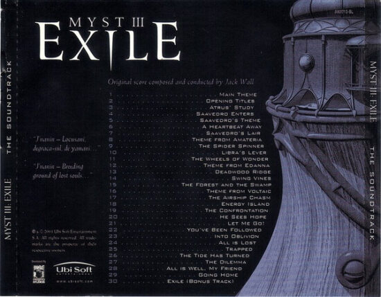 Jack Wall - Myst III: Exile (The Soundtrack)