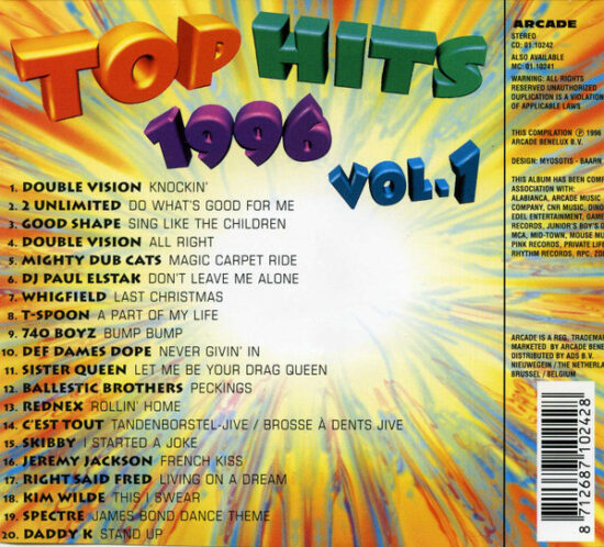 Various - Top Hits 1996 Vol. 1