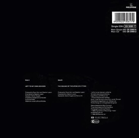 Pet Shop Boys - Left To My Own Devices