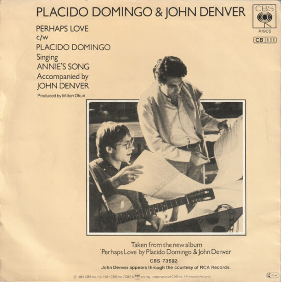 Placido Domingo - Perhaps Love