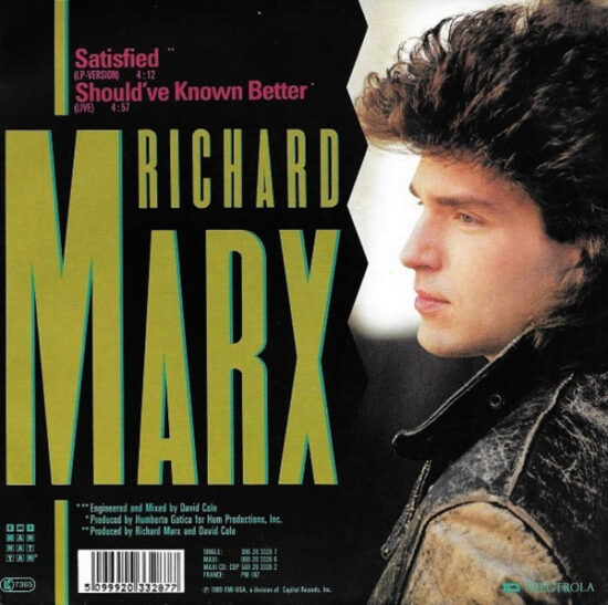Richard Marx - Satisfied