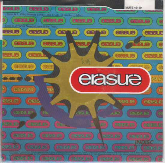 Erasure - Who Needs Love (Like That)