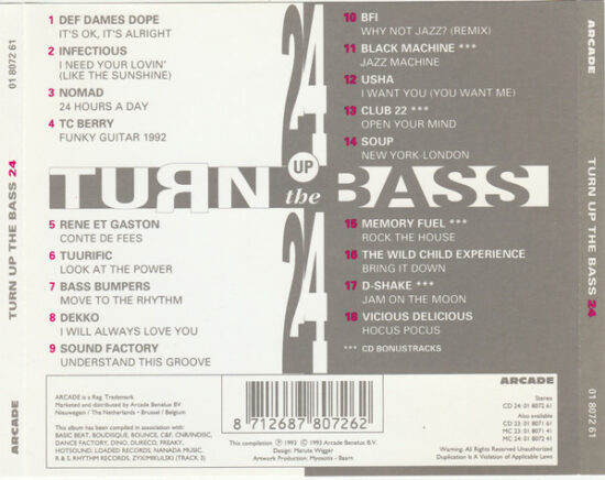Various - Turn Up The Bass 24