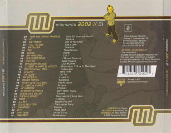 Various - Mixmania 2002 // 01