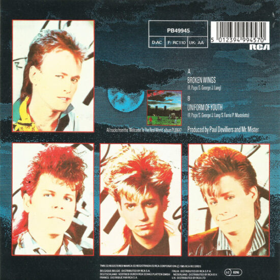 Mr. Mister - Broken Wings