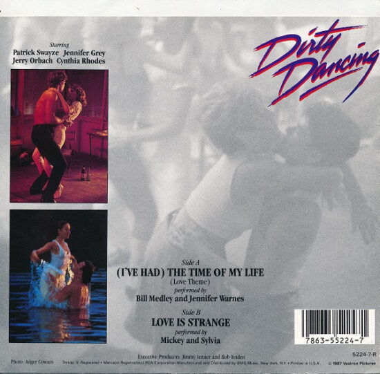 Bill Medley - (I've Had) The Time Of My Life (Love Theme) / Love Is Strange