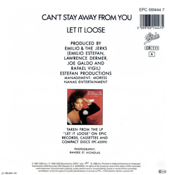 Miami Sound Machine - Can't Stay Away From You