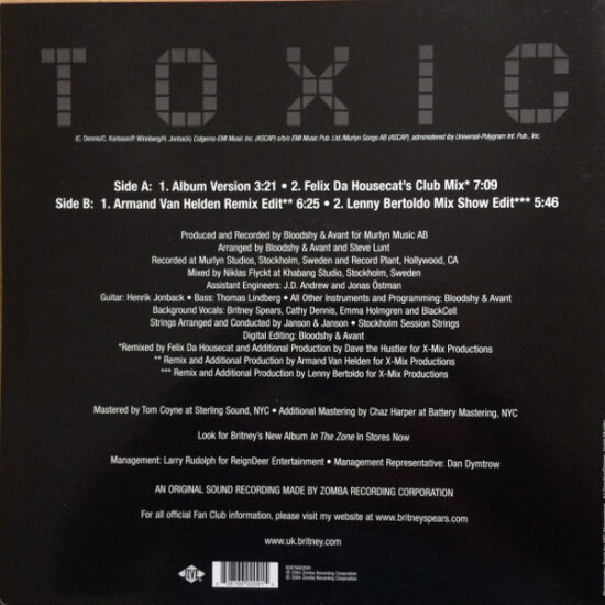 Britney Spears - Toxic