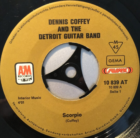Dennis Coffey And The Detroit Guitar Band - Scorpio