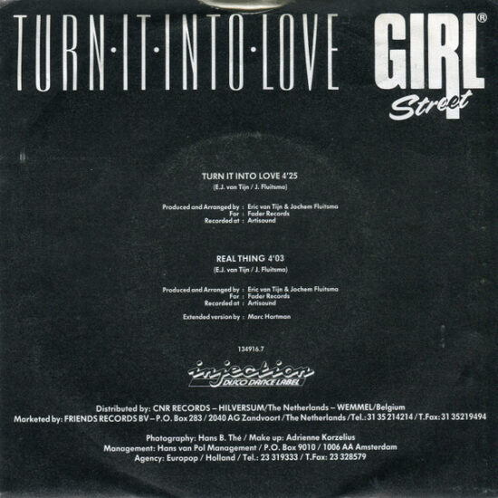 Girlstreet - Turn It Into Love
