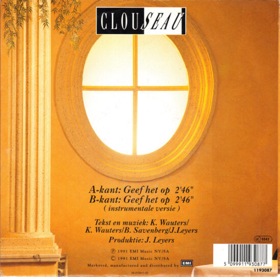 Clouseau - Geef Het Op