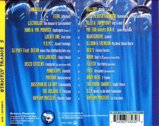 Various - Strictly Trance 5
