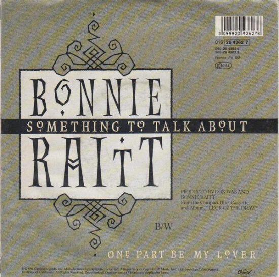 Bonnie Raitt - Something To Talk About