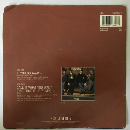 New Kids On The Block - If You Go Away