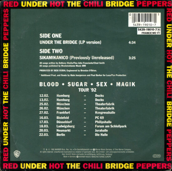 Red Hot Chili Peppers - Under The Bridge