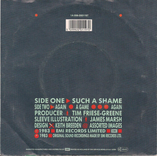 Talk Talk - Such A Shame