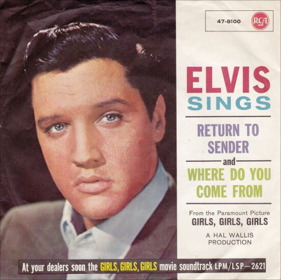 Elvis Presley - Return To Sender / Where Do You Come From