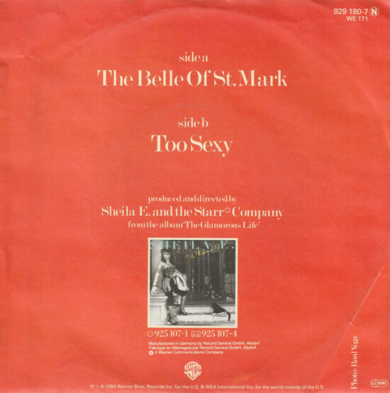 Sheila E. - The Belle Of St. Mark