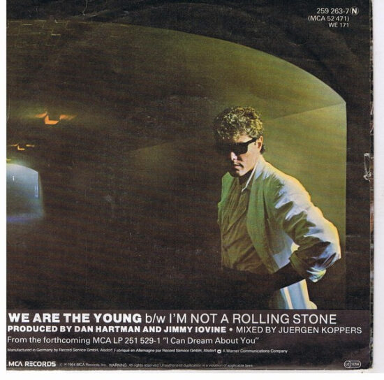 Dan Hartman - We Are The Young