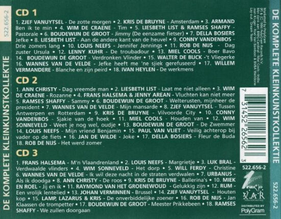 Various - De Komplete Kleinkunstkollektie