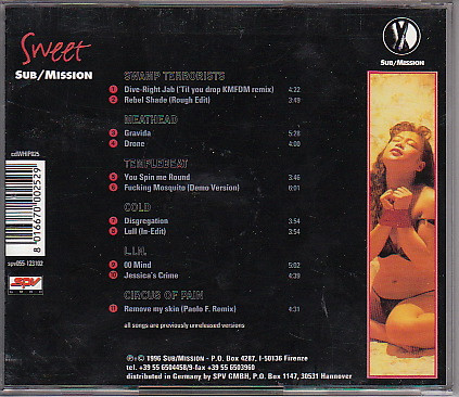 Various - Sweet Sub/Mission Vol. 1