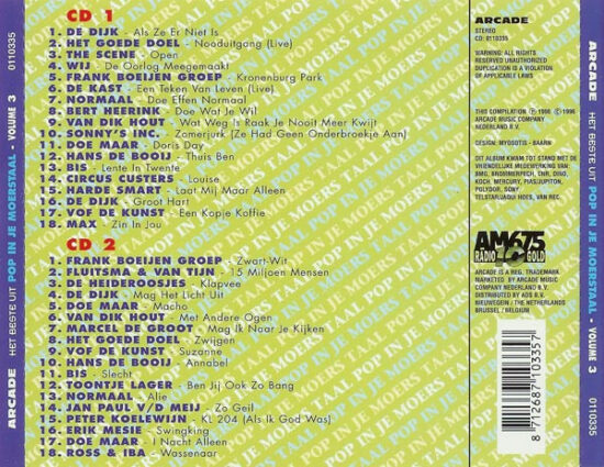 Various - Het Beste Uit Pop In Je Moerstaal - Volume 3