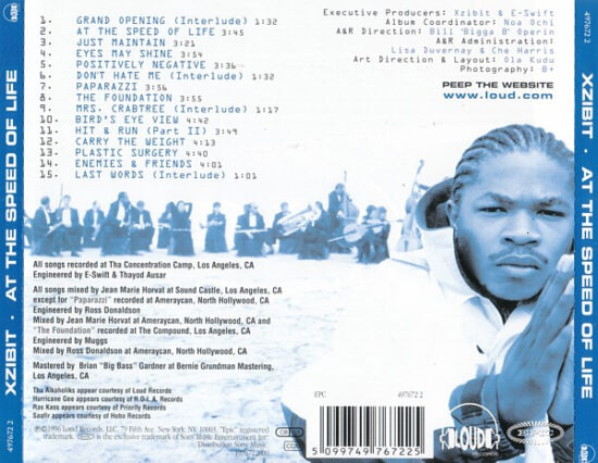 Xzibit - At The Speed Of Life