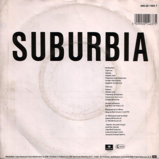 Pet Shop Boys - Suburbia