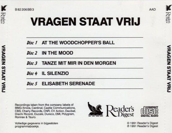 Various - Vragen Staat Vrij