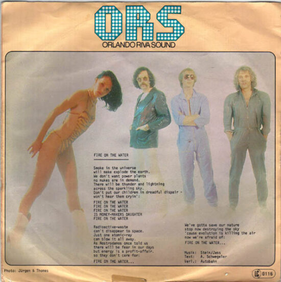 O.R.S. (Orlando Riva Sound) - Fire On The Water / The Blaze