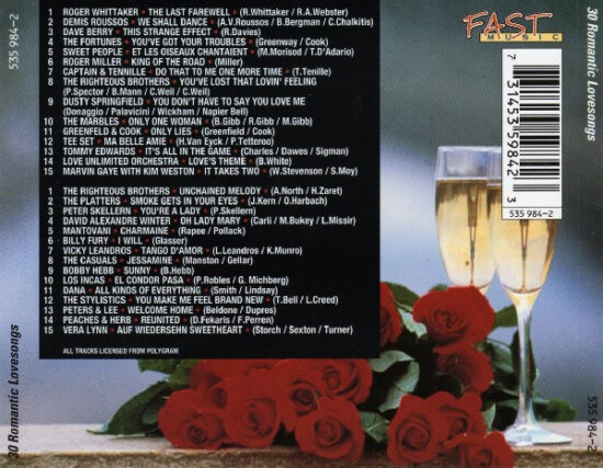 Various - 30 Romantic Lovesongs