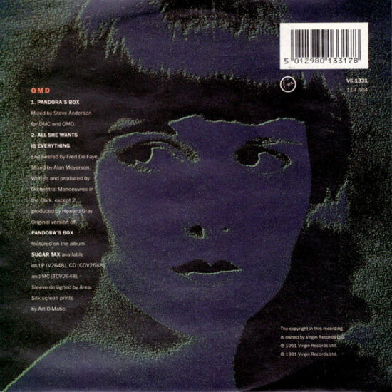 Orchestral Manoeuvres In The Dark - Pandora's Box