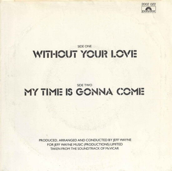 Roger Daltrey - Without Your Love