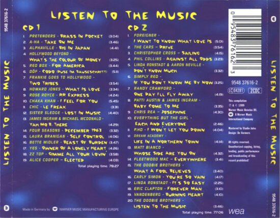 Various - Listen To The Music