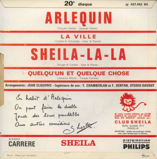 Sheila (5) - Arlequin