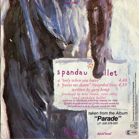 Spandau Ballet - Only When You Leave