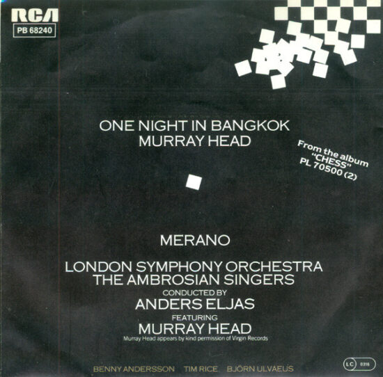 Murray Head - One Night In Bangkok