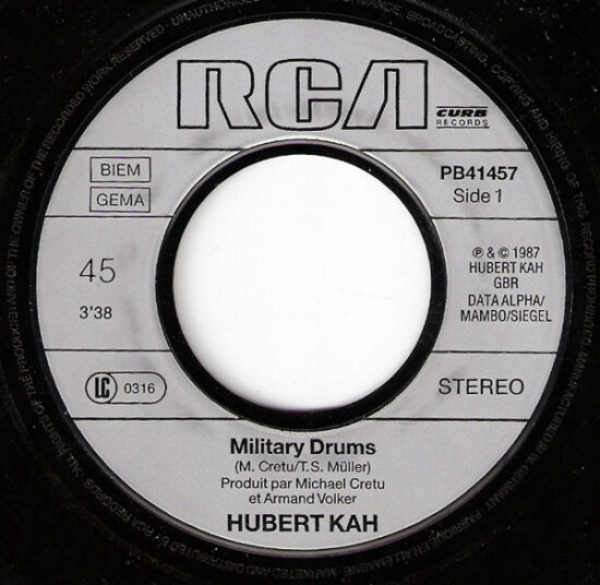 Hubert Kah - Military Drums