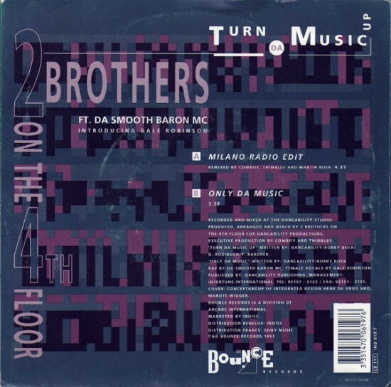 2 Brothers On The 4th Floor - Turn Da Music Up