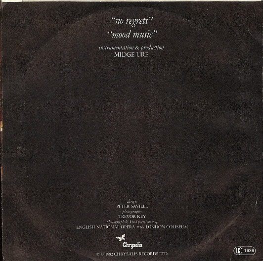 Midge Ure - No Regrets